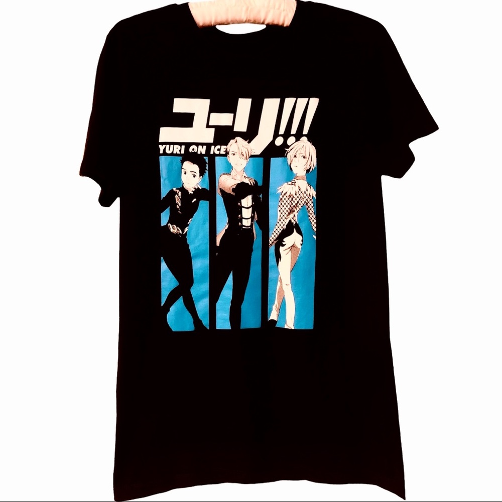 Yuri On Ice Characters T-Shirt - Size S